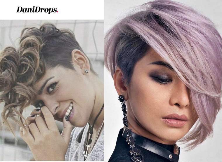 Daring long hairstyles, bobs and pixie cuts with pink hair colors