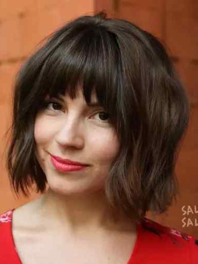 Hairstyles for Wavy Hair with Bangs – See 10 trends for this summer