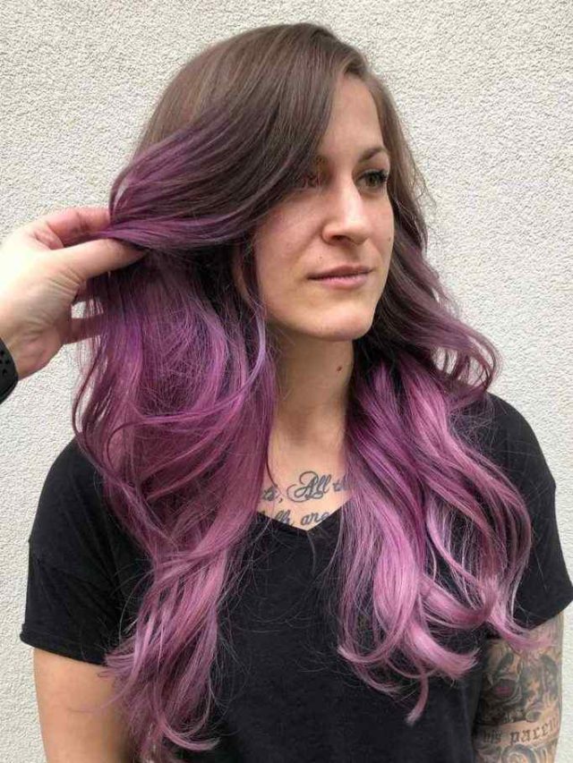 Purple Hair Get inspired and let your colored hair shine!