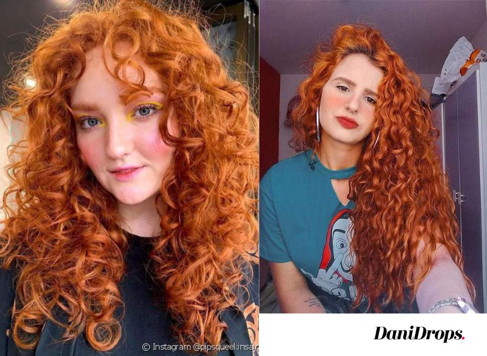Red Curly Hair 2023