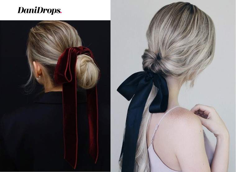 Tendance nœud dans les cheveux : Les rubans habillent toutes les