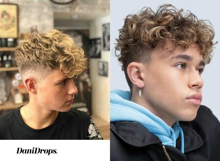 Corte de store cabelo masculino loiro