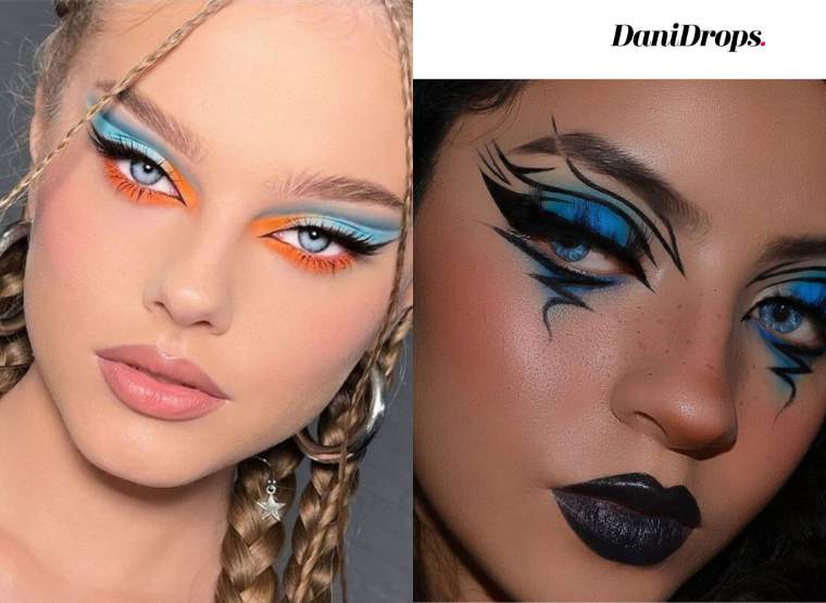 Maquillaje estilo clubber para pieles blancas