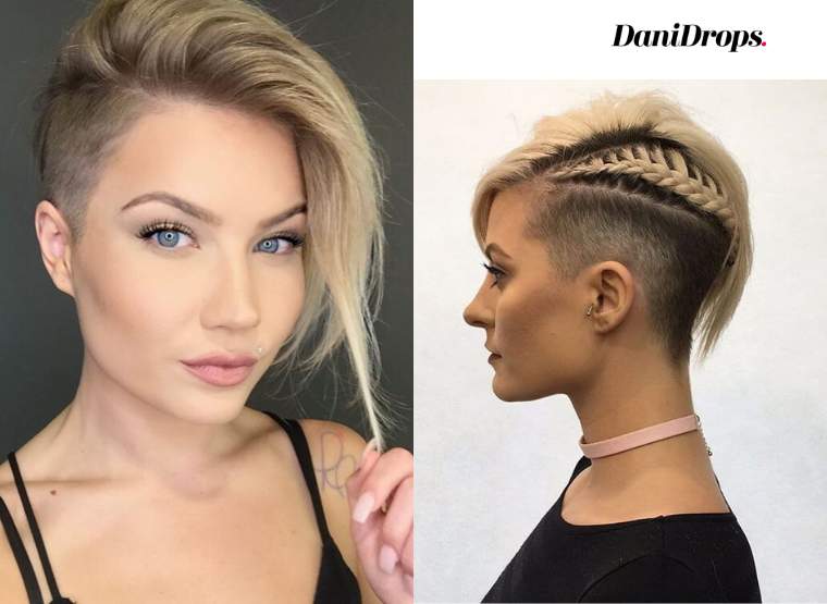 9 Womens Haircuts Long On Top Short Back And Sides | Cute hairstyles for short  hair, Short hair styles for round faces, Short pixie haircuts