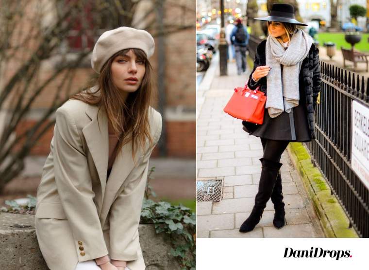accessories that compose the winter look