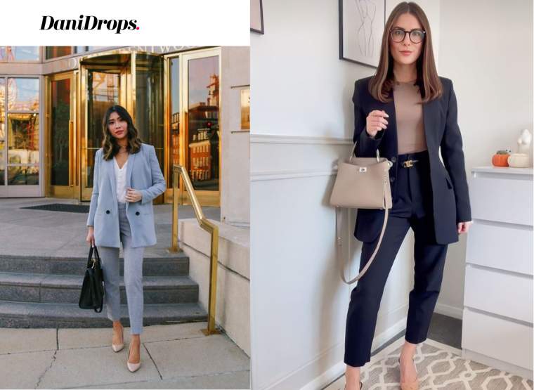 16 look business chic avec le blazer look business chic avec le blazer