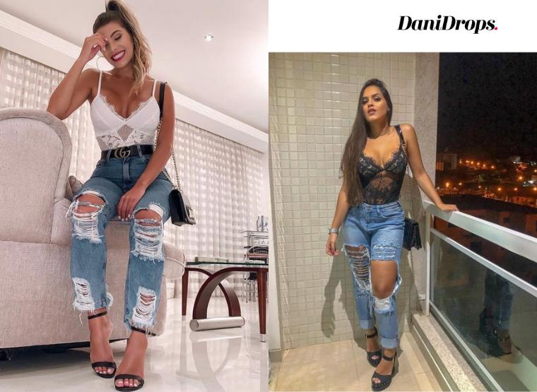 jeans distrutti
