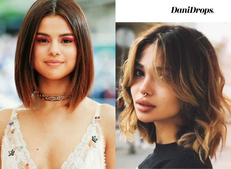 Medium Haircuts for Round faces | All Things Hair US