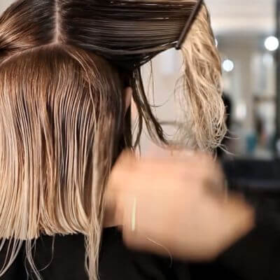 How to do a long bob haircut