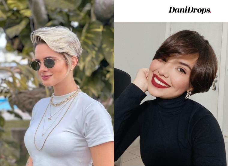 Pixie Haircut with Side Bangs