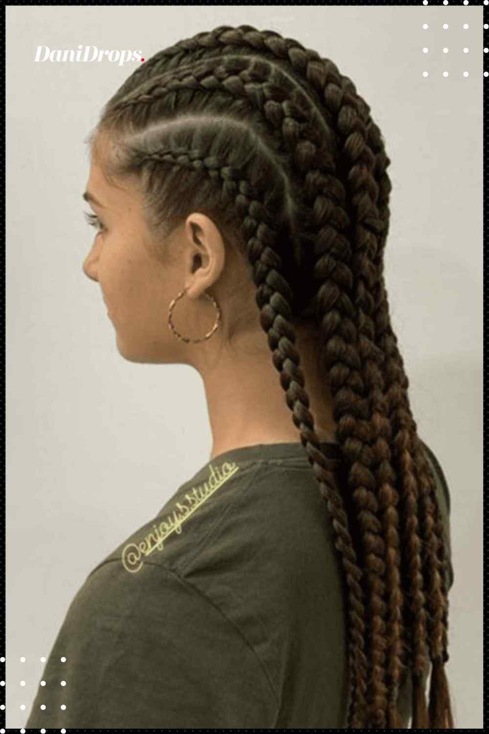 Nagô Braids - The perfect hairstyle for curly hair