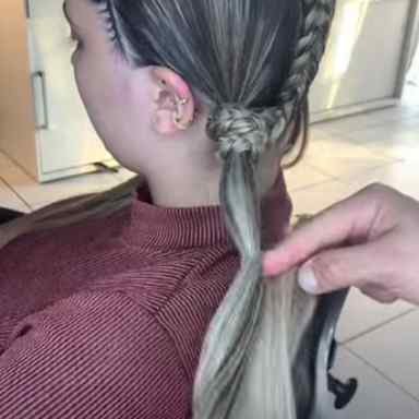 how to do bubble braid hairstyle