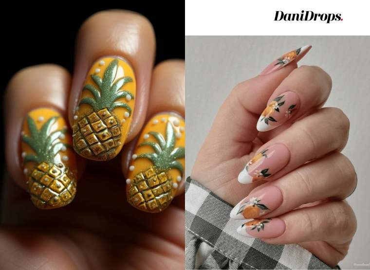 Orange Nails es estilo y elegancia con un toque cítrico