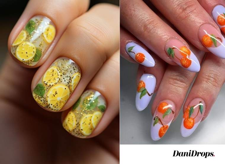 Orange Nails es estilo y elegancia con un toque cítrico