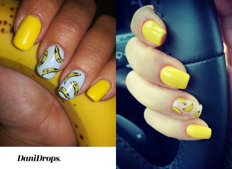 Banana Nails es una opción divertida para cualquier época del año