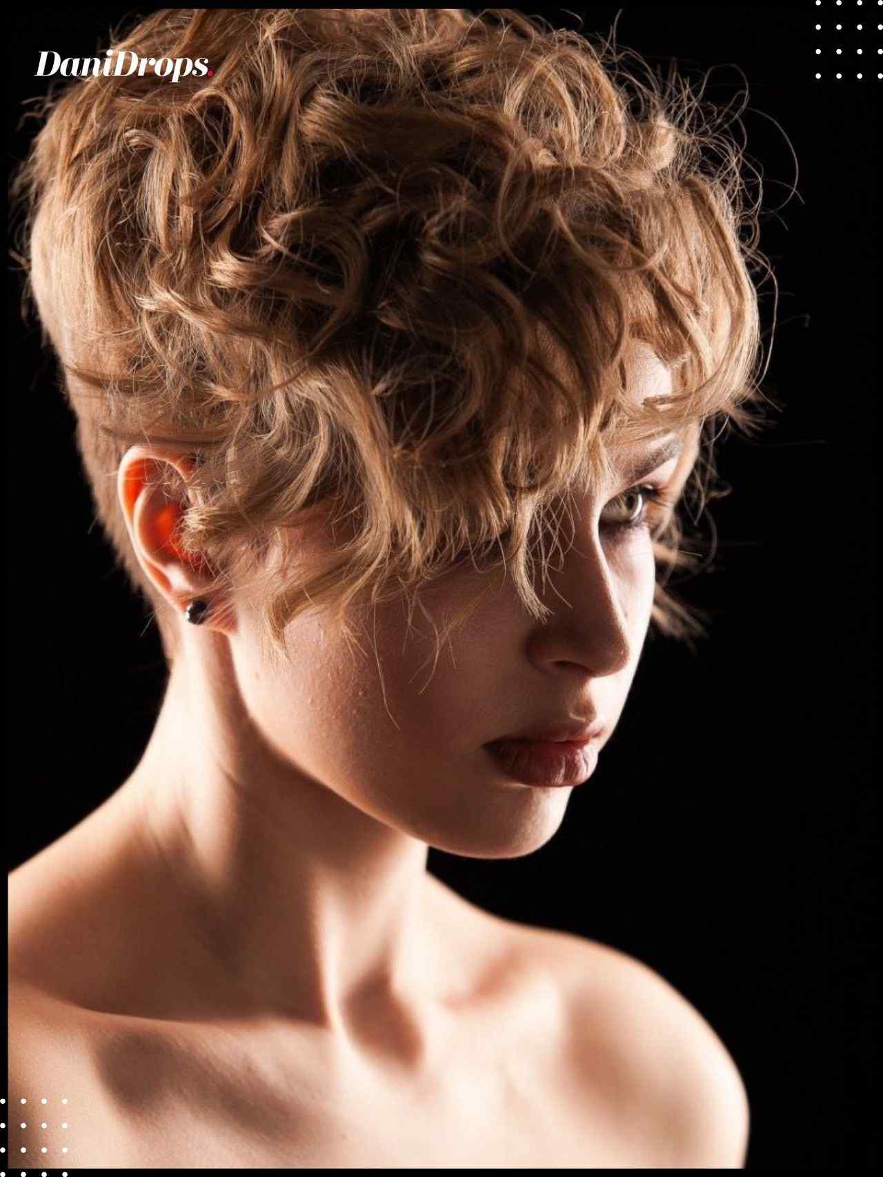 4 cortes cortos y rizados para damas elegantes