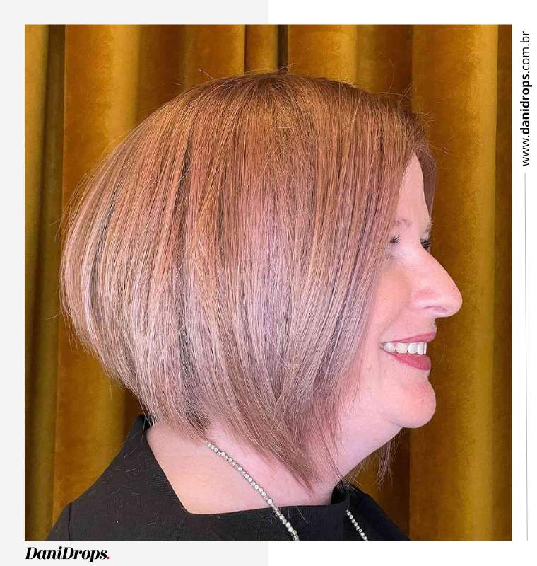 08 Corte de cabelo estilo bob em degrade em cabelos finos Corte de cabelo estilo bob em degradê em cabelos finos