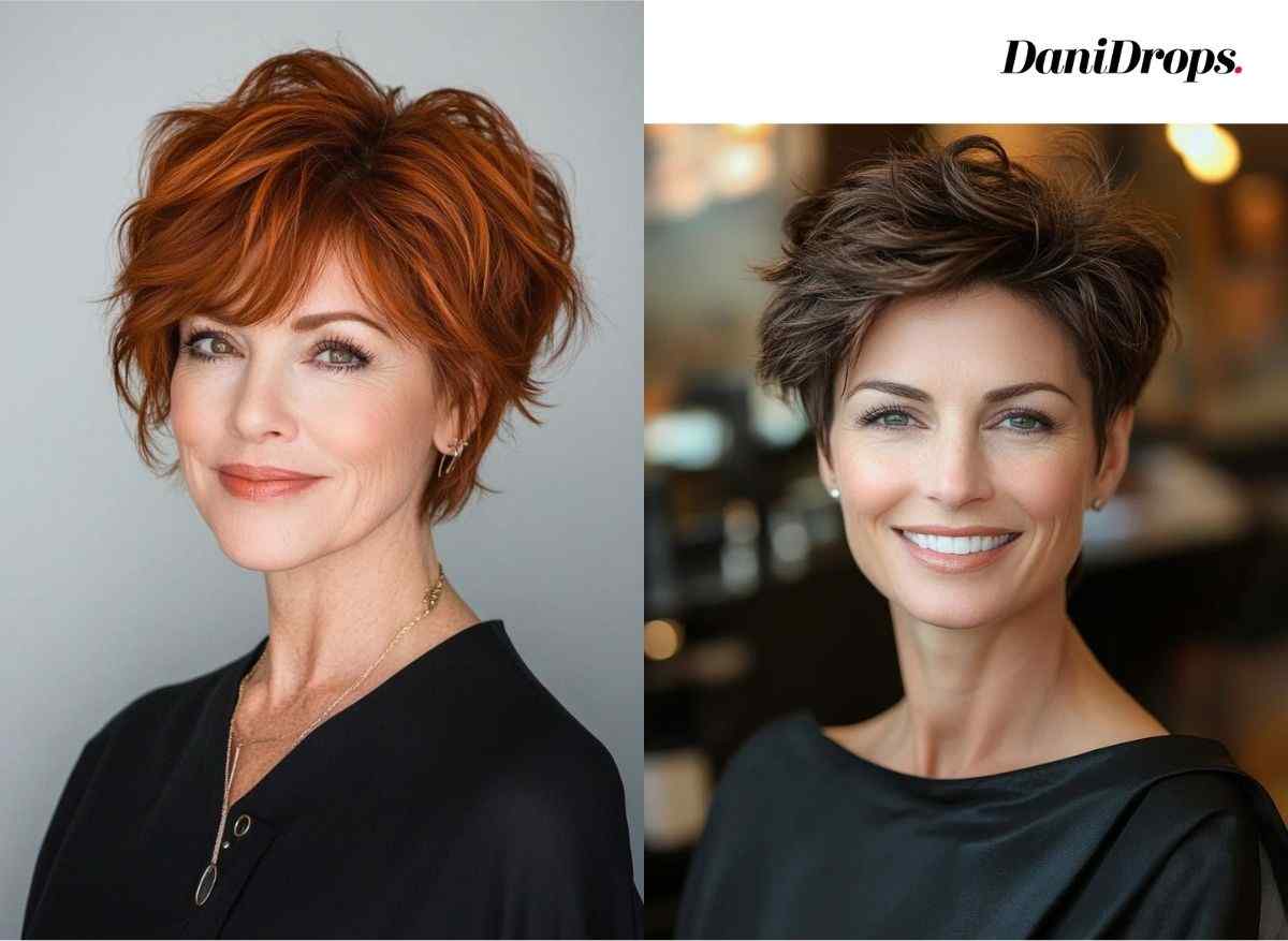 Corte Pixie para mujeres mayores de 40: cambia tu look y luce más joven.