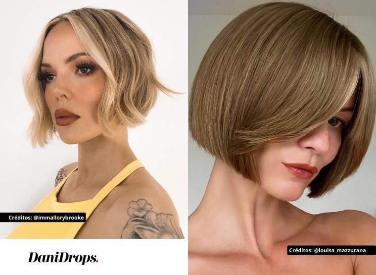03 Corte de cabelo Short Bob Corte de cabelo Short Bob