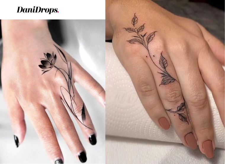 80 Tatuagens na Mão Lindas (as melhores fotos!)