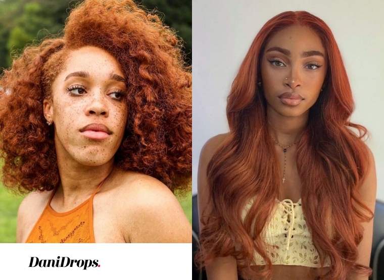 Red hair for black women