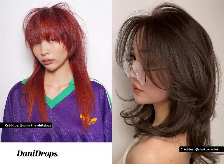61 Corte de cabelo desfiado Corte de cabelo desfiado