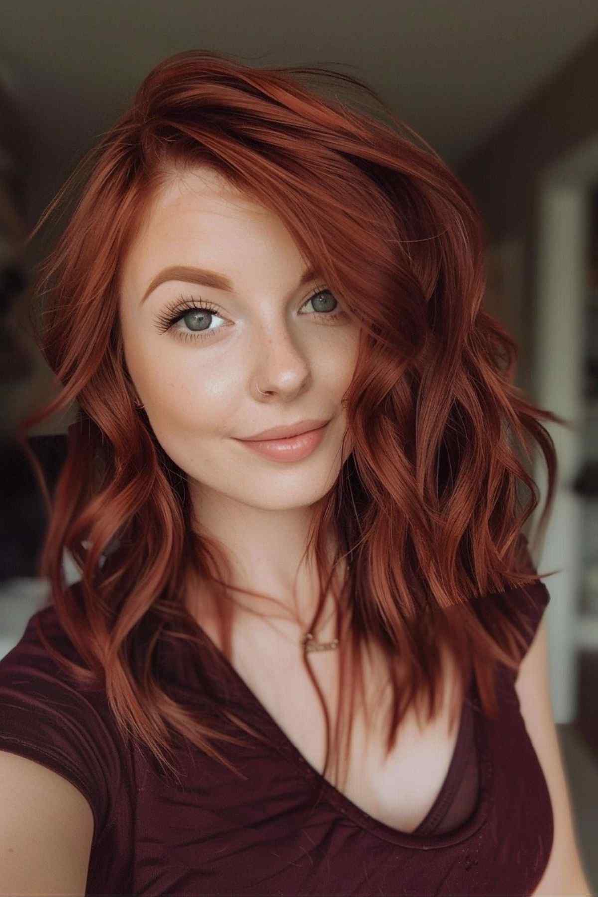 Cor de Cabelo Avermelhado Cor de Cabelo Avermelhado