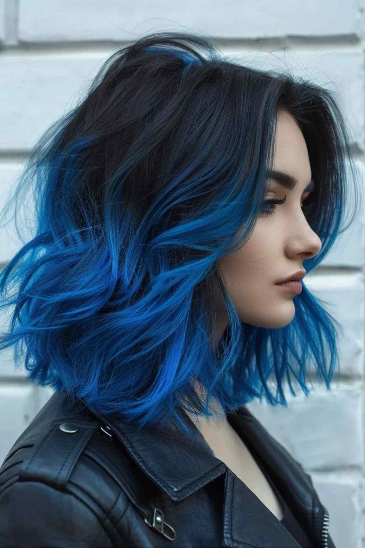 Cor de Cabelo Azul Cor de Cabelo Azul