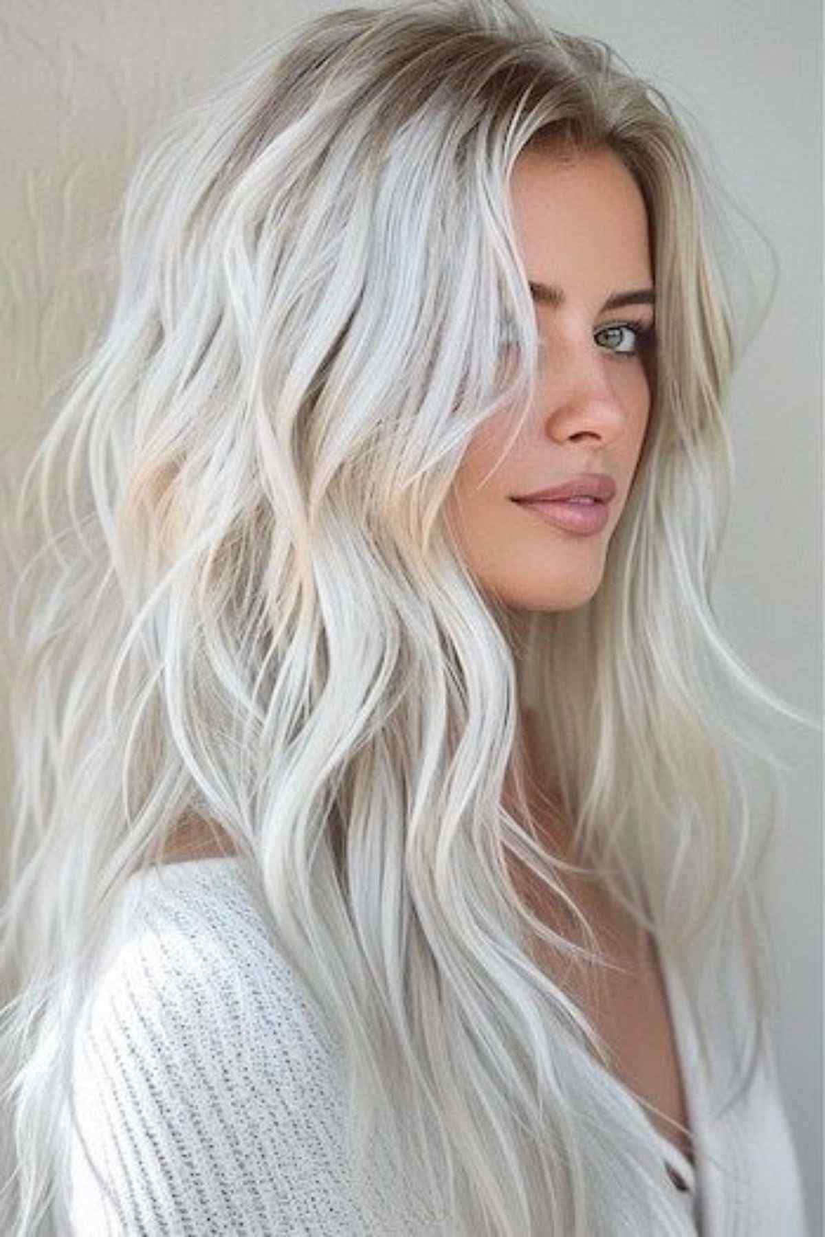 Cor de Cabelo Branco Cor de Cabelo Branco