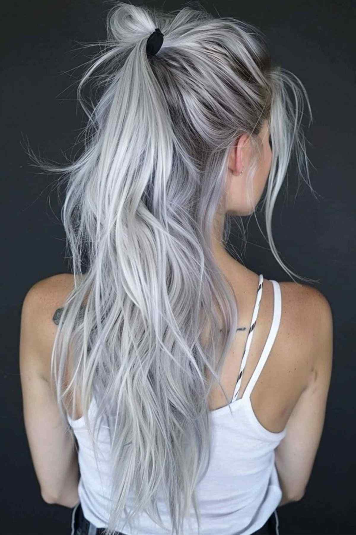 Cor de Cabelo Grisalho Cor de Cabelo Grisalho
