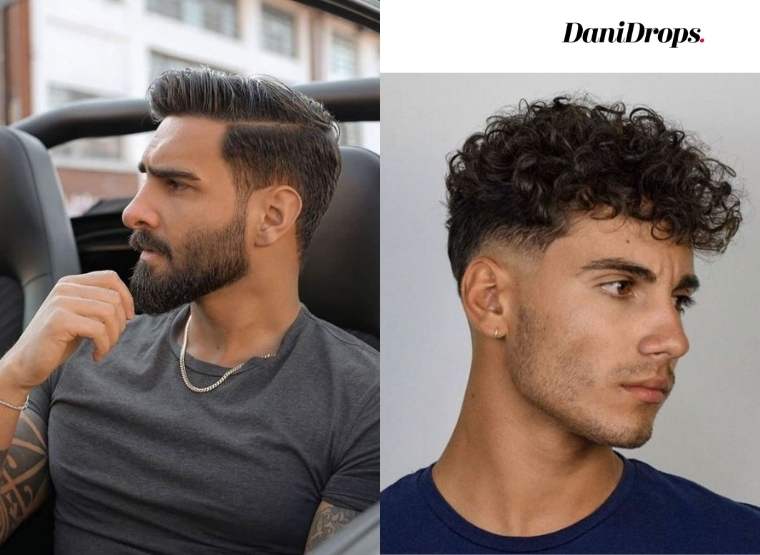 cheveux courts masculins