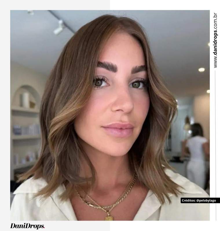 Taglio di capelli corto e lungo con capelli Ombre Taglio di capelli bob corto lungo con capelli Ombré
