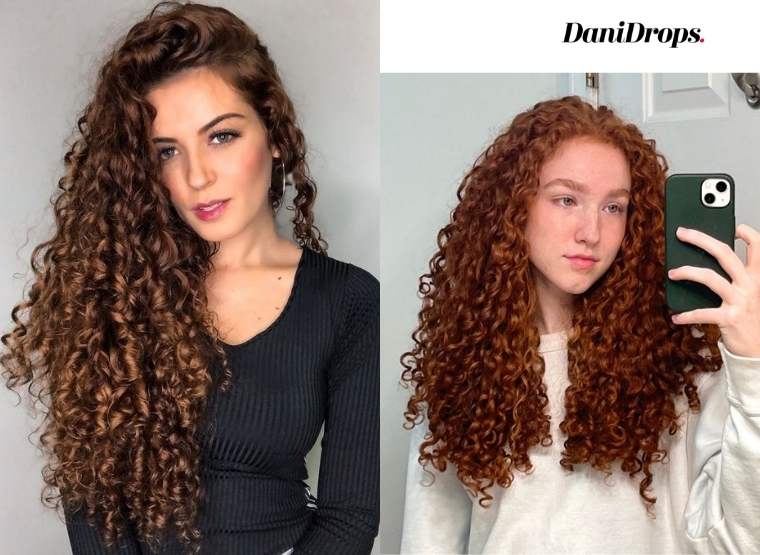 Women's Long Curly Hair