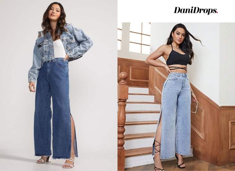 Jeans with Slits Trend Jeans with Slits Trend