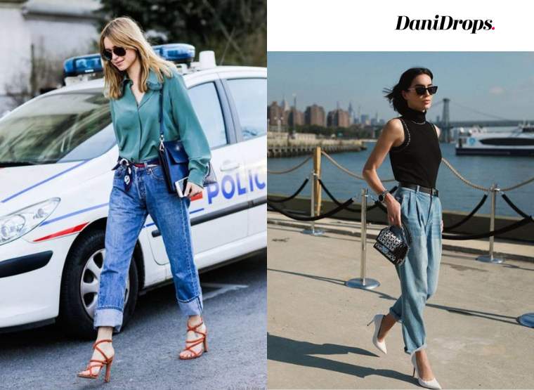 Looks with jeans and high heels Looks with jeans and high heels