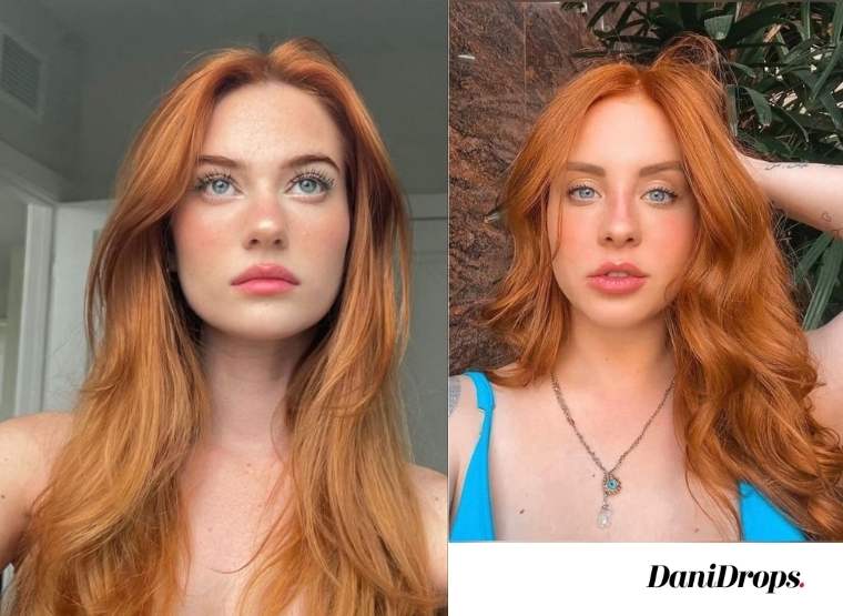 Capelli biondo arancio 2 capelli biondo arancio