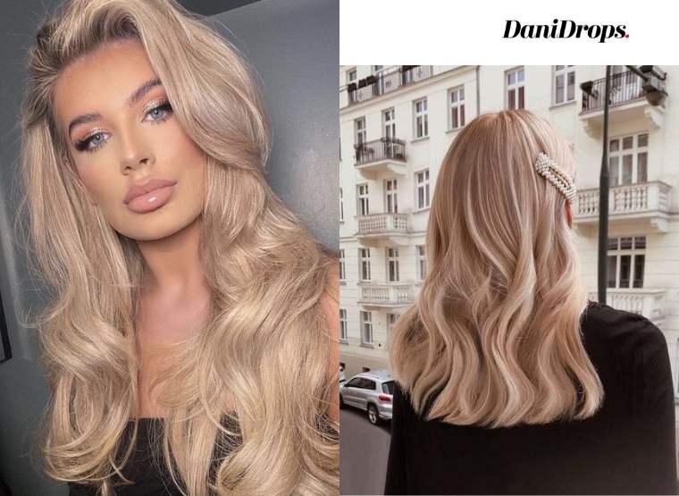 Capelli biondo champagne Capelli biondo champagne