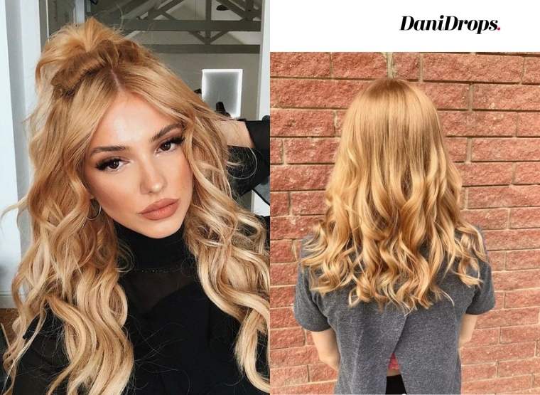 capelli biondo dorato capelli biondo dorato