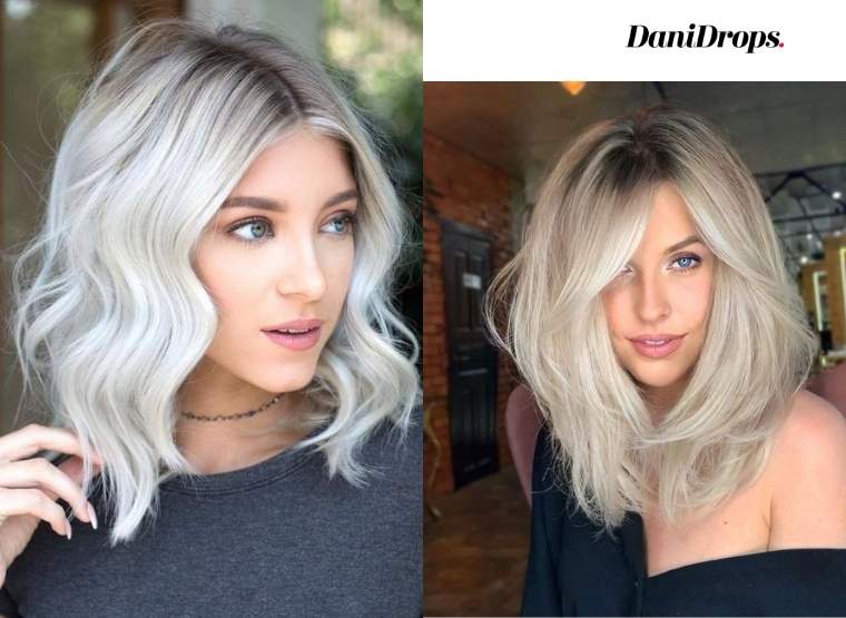 Capelli biondo ghiaccio Capelli biondo ghiaccio