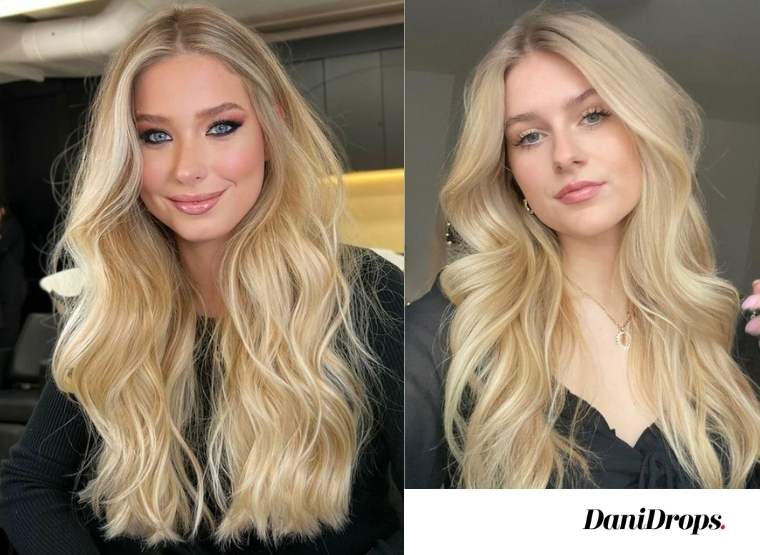Capelli biondi ondulati 2 Capelli biondi mossi