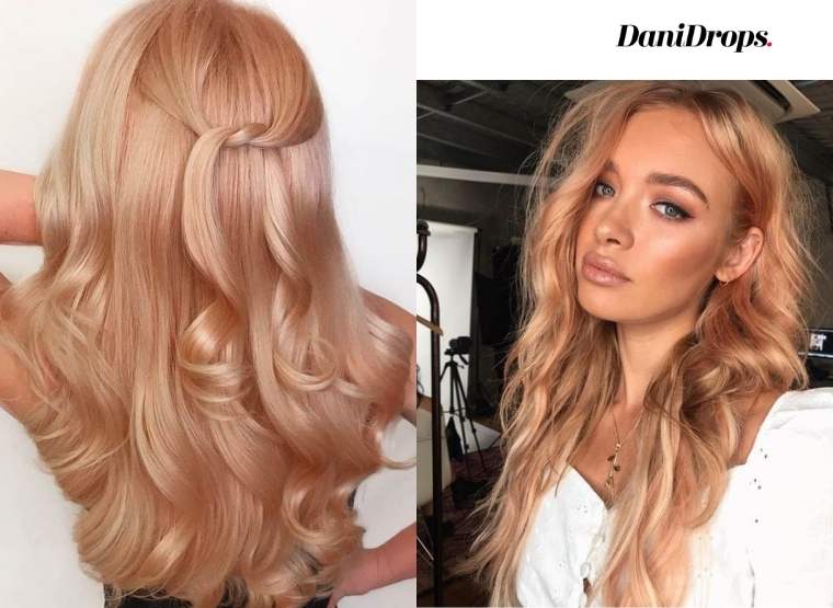 Capelli biondi oro rosa Capelli biondi oro rosa