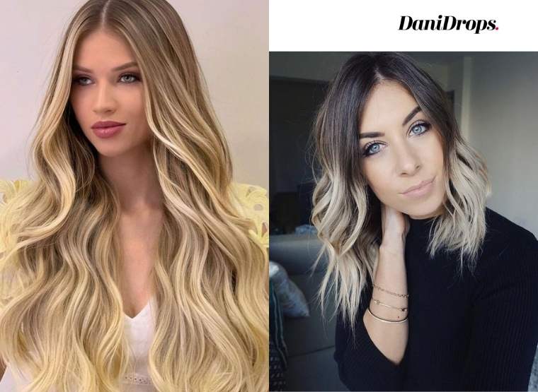 Capelli biondi alle punte Capelli biondi alle punte