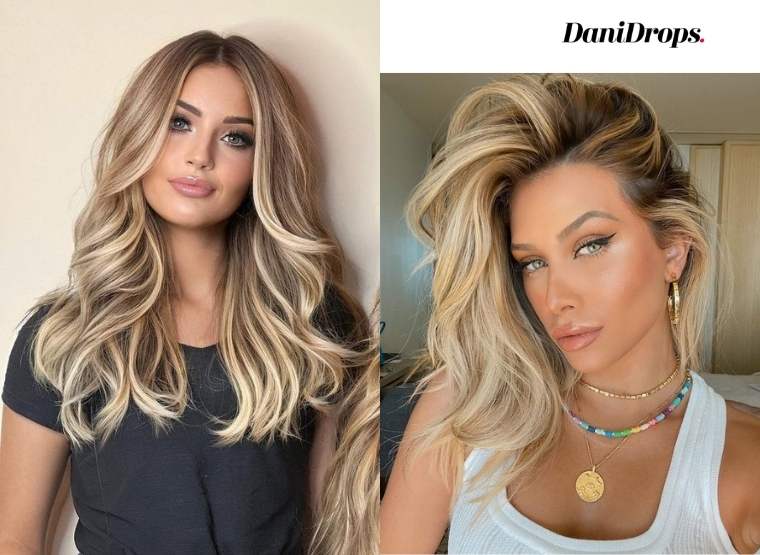 Capelli biondi con riflessi Capelli biondi con riflessi