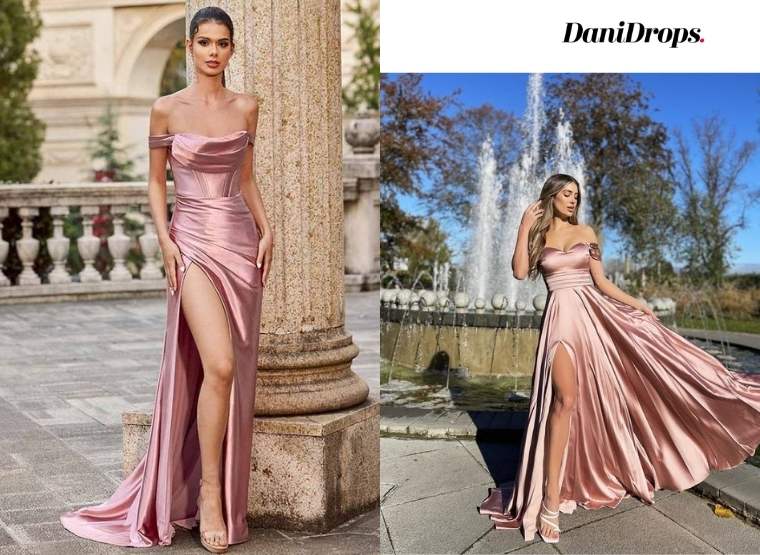 Tendenza abito da damigella d'onore in oro rosa 2024 – L'abito perfetto per le damigelle d'onore