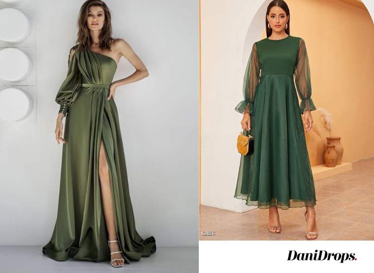 Green Bridesmaid Dress Trend 2024