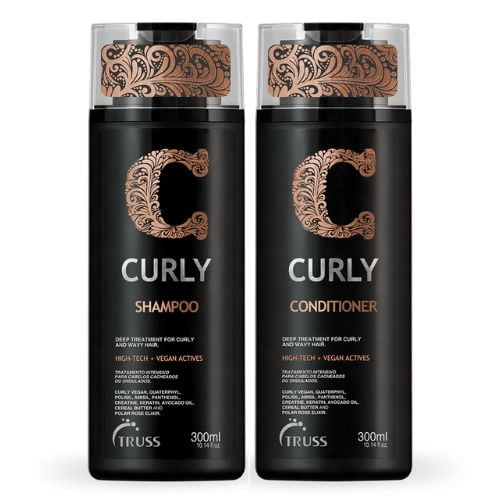 Kit Shampoo e Balsamo Truss Curly 300ml