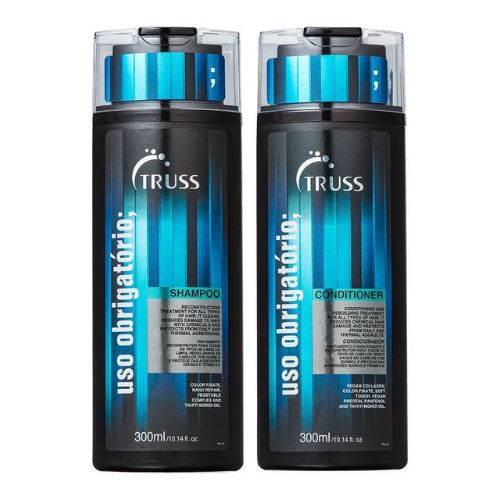 Shampoo e balsamo Truss Uso obbligatorio