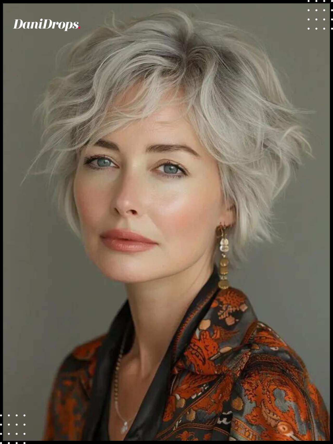 5 wonderful pixie cuts for gray hair