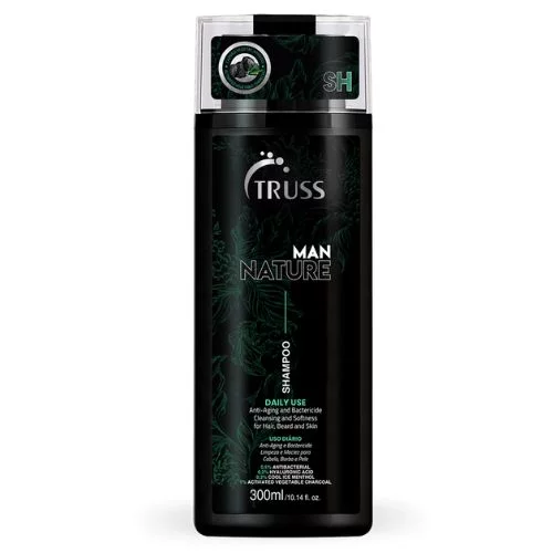 Shampoo Truss Man Nature 300ml Resenha completa Shampoo Truss Man Nature 300ml