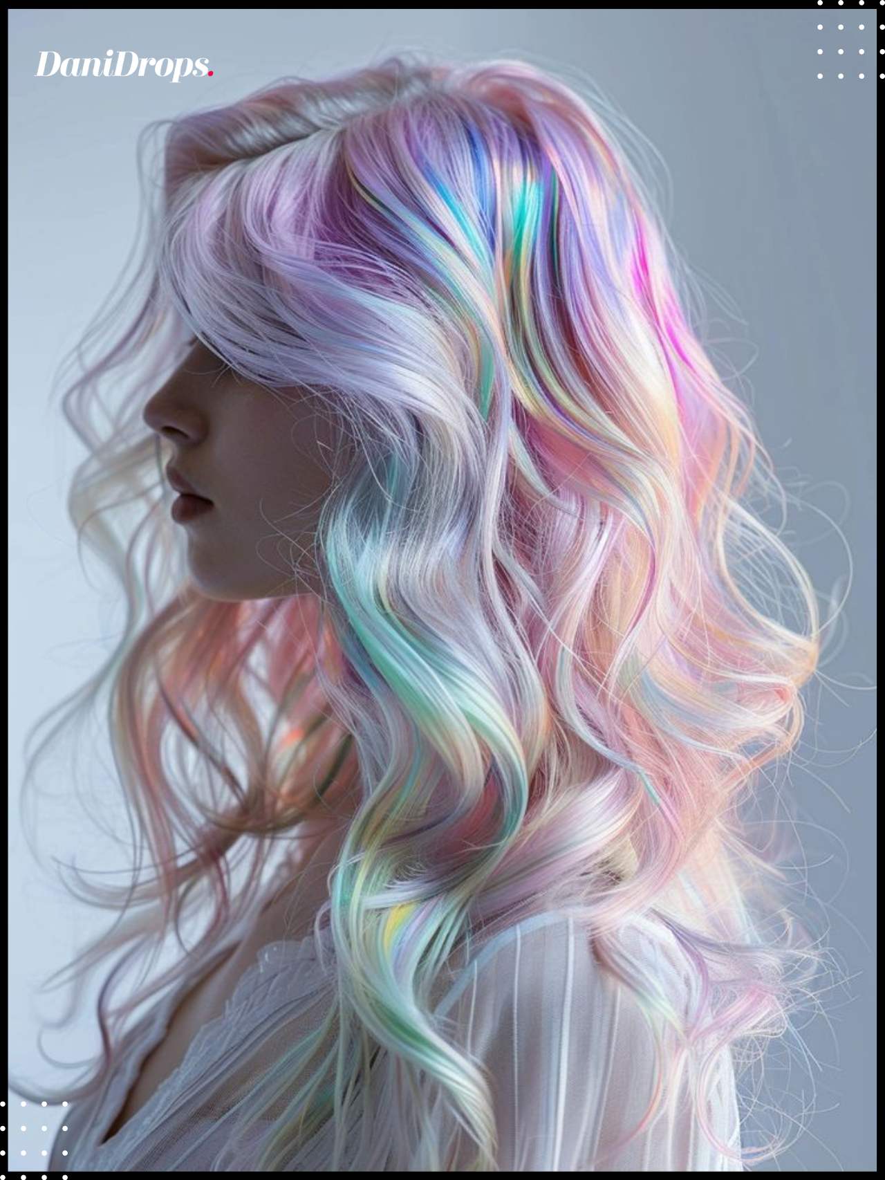 Holographic Hair: new trend among celebrities